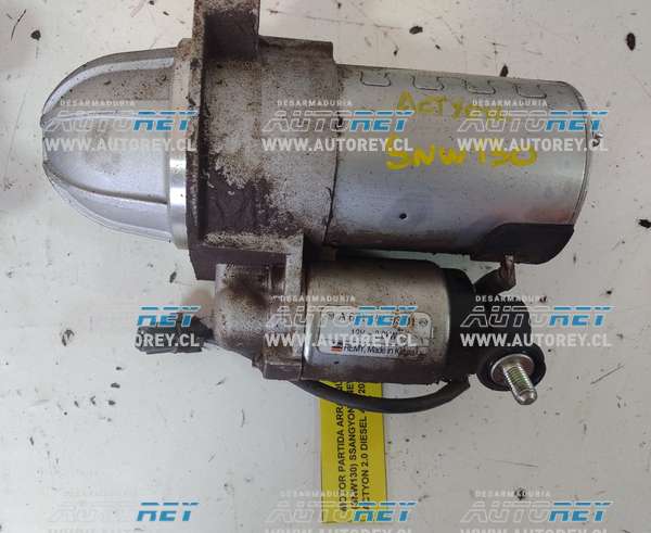 Motor_Partida_Arranque_(SNW130)_SSangyong_New_Actyon_2.0_Diesel_4x2_2020_$80.000_+_IVA
