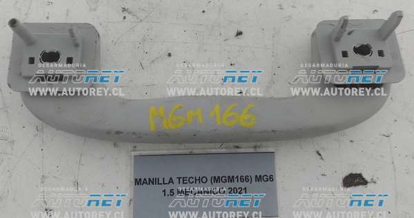 Manilla Techo (MGM166) MG6 1.5 Mecánico 2021 $15.000 + IVA