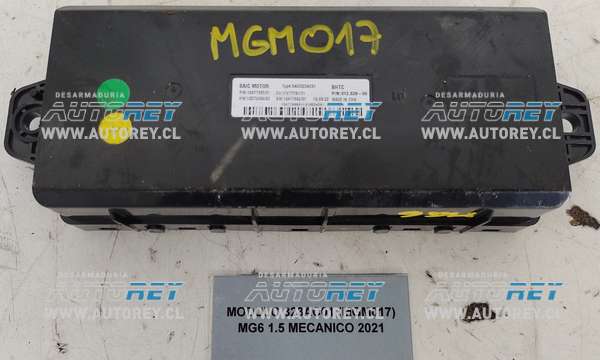 Modulo 323AC01 (MGM017) MG6 1.5 Mecánico 2021 $50.000 + IVA