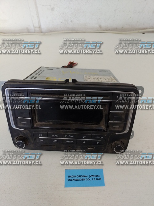 Radio Original (VWG014) Volkswagen Gol 1.6 2019 $80.000 +IVA