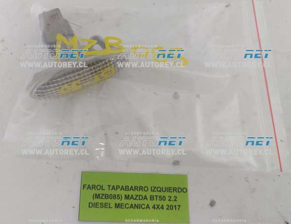 Farol Tapabarro Izquierdo (MZB085) Mazda BT50 2.2 Diesel Mecánica 4×4 2017 $15.000 + IVA