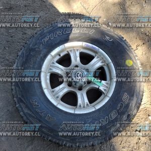 Llanta Aluminio Con Neumático 265 75 R15 (MBC300-1) Mazda BT50 2019 4×4 2.2 $80.000 + IVA