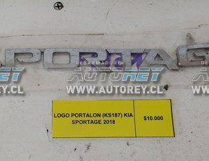 Logo Portalón (KS187) Kia Sportage 2018 $5.000 + IVA