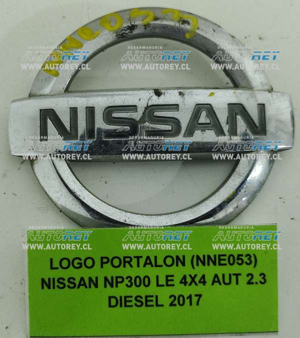 Logo Portalón (NNE053) Nissan NP300 LE 4X4 AUT 2.3 Diesel 2017 $15.000 + IVA