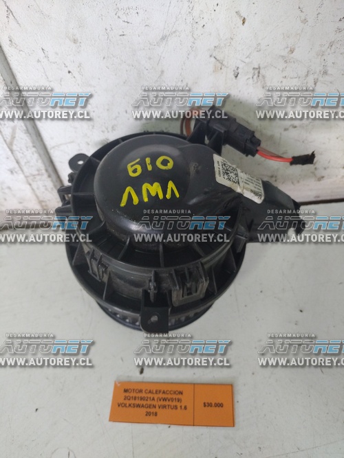 Motor Calefacción 2Q1819021A (VWV019) Volkswagen Virtus 1.6 2018 $30.000 + IVA