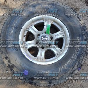 Llanta Aluminio Con Neumático 265 75 R15 (MBC300-4) Mazda BT50 2019 4×4 2.2 $80.000 + IVA
