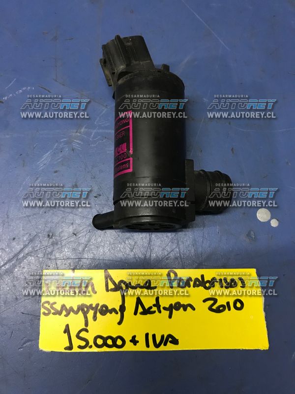 Motor agua parabrisa Ssangyong Actyon 2007 al 2012 $10.000 mas iva (2)