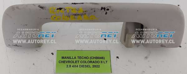Manilla Techo (CHB046) Chevrolet Colorado II LT 2.8 4×4 Diesel 2022 $10.000 + IVA