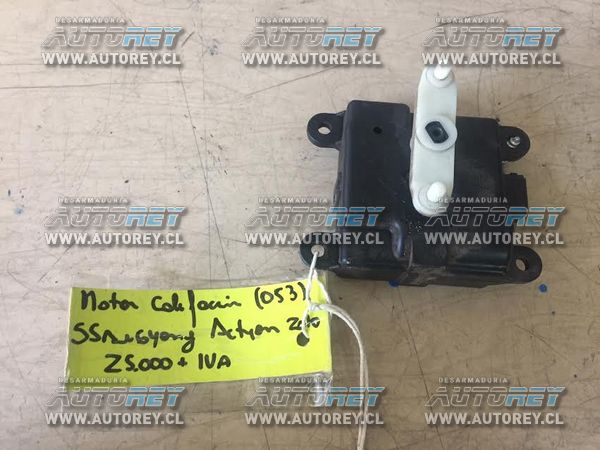 Motor calefaccion (053) Ssangyong Actyon 2007 al 2012 $10.000 mas iva