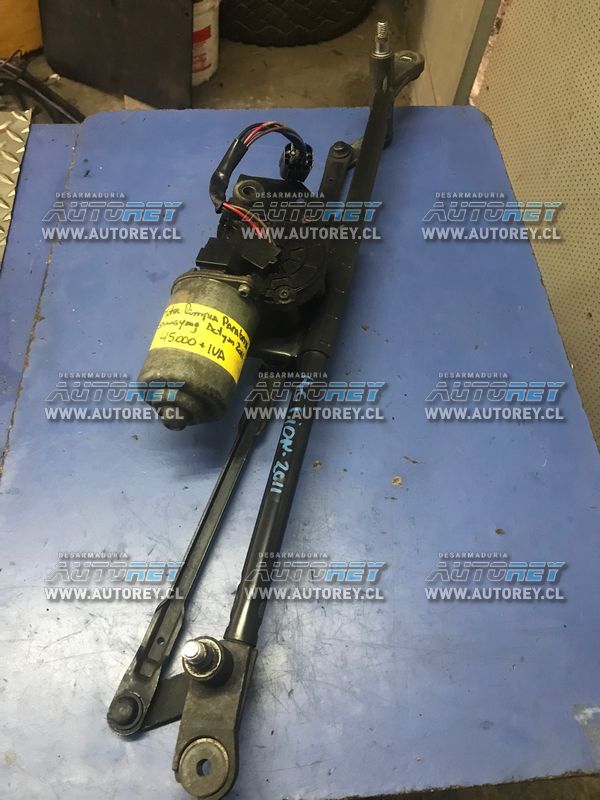 Motor limpia parabrisas con articulacion Ssangyong Actyon 2007 al 2012 $40.000 mas iva (7)