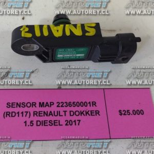 Sensor MAP 223650001R (RD117) Renault Dokker 1.5 Diesel 2017 $25.000 + IVA