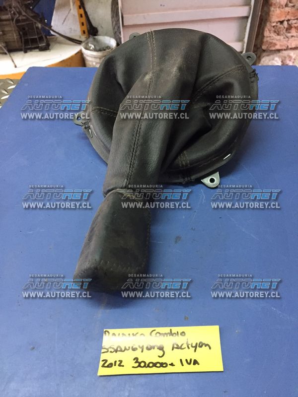 Palanca cambio mecanica con funda Ssangyong Actyon 2007 al 2012 $25.000 mas iva (2)
