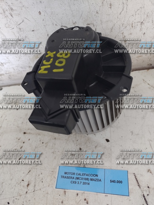 Motor Calefacción Trasera (MCX108) Mazda CX9 3.7 2014 $40.000 + IVA