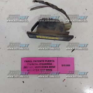 Farol Patente Puerta Trasera Izquierda (MS1007) Mercedes Benz Sprinter 2017 W906 $15.000 + IVA