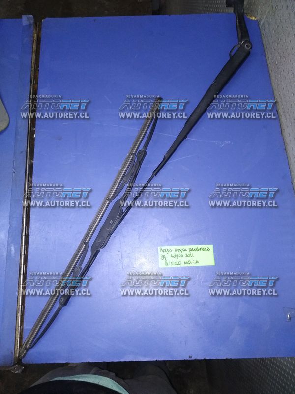 Plumilla limpiaparabrisas izquierda Ssangyong Actyon 2007 al 2012 $15.000 mas iva (3)