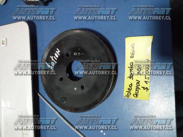 Polea bomba agua Ssangyong Actyon 2007 al 2012 $10.000 mas iva (6)