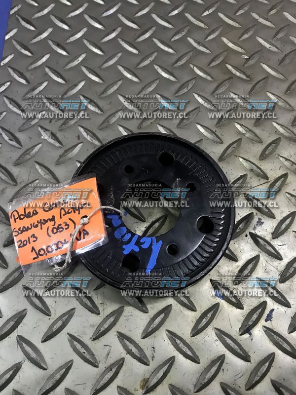 Polea bomba agua Ssangyong Actyon 2007 al 2012 $10.000 mas iva (7)