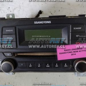 Radio (SNA2032) Ssangyong New Actyon 2014 $60.000 + IVA