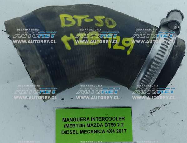 Manguera Intercooler (MZB129) Mazda BT50 2.2 Diesel Mecánica 4×4 2017 $10.000 + IVA
