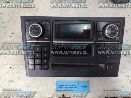 Panel Radio (VLV171) Volvo XC90 Diesel 2010 $80.000 + IVA