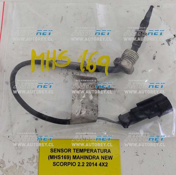 Sensor Temperatura (MHS169) Mahindra New Scorpio 2.2 2014 4×2 $45.000 + IVA