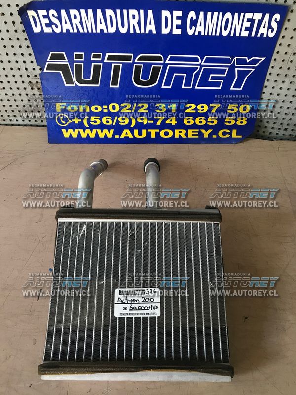 Radiador calefaccion Ssangyong Actyon 2007 al 2012 $40.000 mas iva (6)