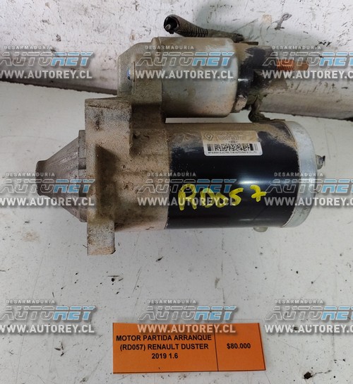 Motor Partida Arranque (RD057) Renault Duster 2019 1.6 $80.000 + IVA