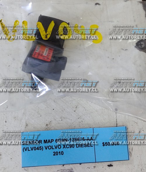 Sensor MAP 6G9N-128676-AA (VLV045) Volvo XC90 Diesel 2010 $40.000 + IVA