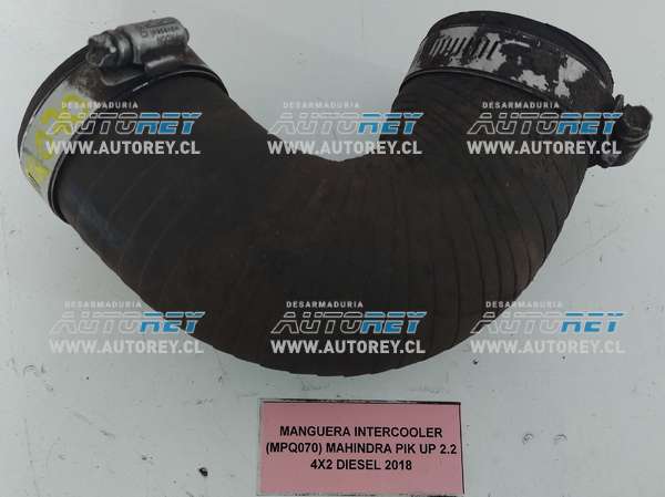 Manguera Intercooler (MPQ070) Mahindra Pik Up 2.2 4×2 Diesel 2018 $10.000 + IVA