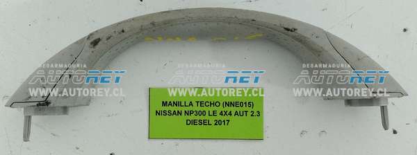 Manilla Techo (NNE015) Nissan NP300 LE 4X4 AUT 2.3 Diesel 2017 $10.000 + IVA