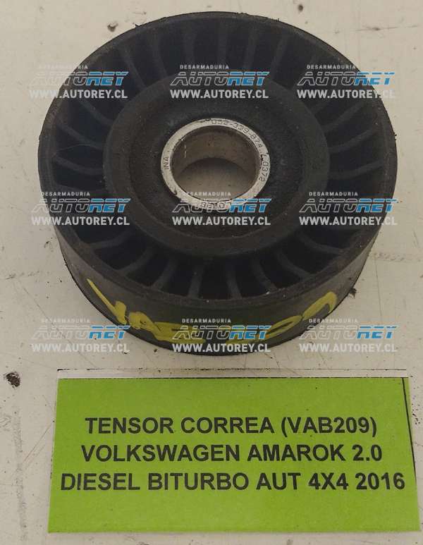 Tensor Correa (VAB209) Volkswagen Amarok 2.0 Diesel Biturbo AUT 4×4 2016 $10.000 + IVA