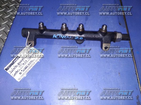 Riel con valvula presion combustible Ssangyong Actyon 2007 al 2012 $60.000 mas iva (4)