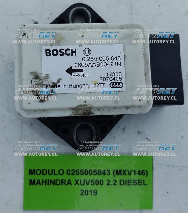 Módulo 0265005843 (MXV146) Mahindra XUV500 2.2 Diesel 2019 $20.000 + IVA