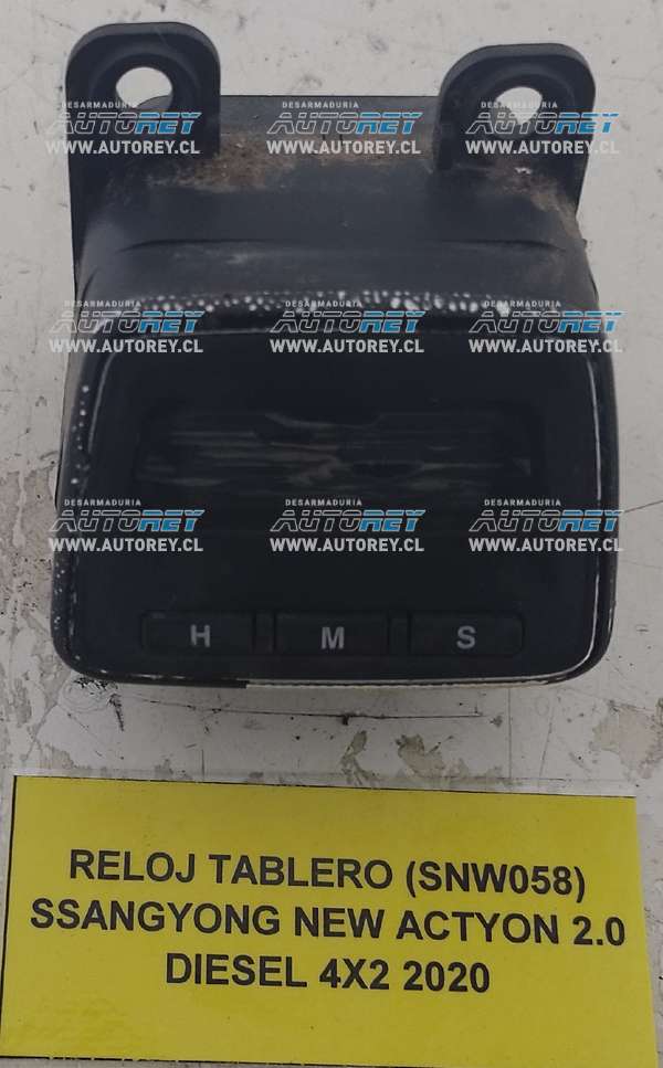 Reloj Tablero (SNW058) SSangyong New Actyon 2.0 Diesel 4×2 2020 $20.000 + IVA