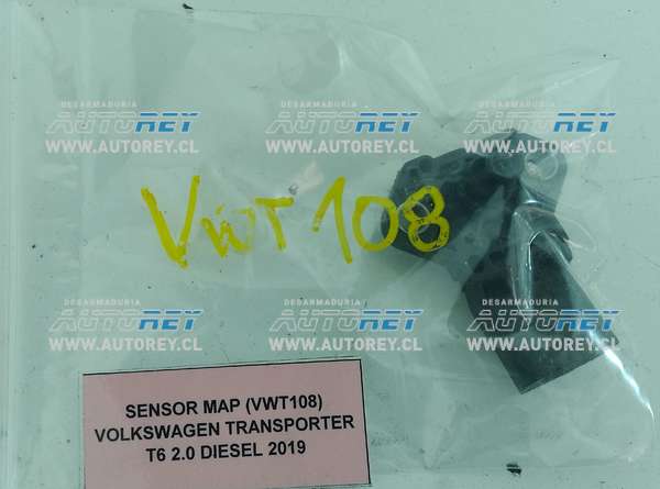 Sensor MAP (VWT108) Volkswagen Transporter T6 2.0 Diesel 2019 $25.000 + IVA