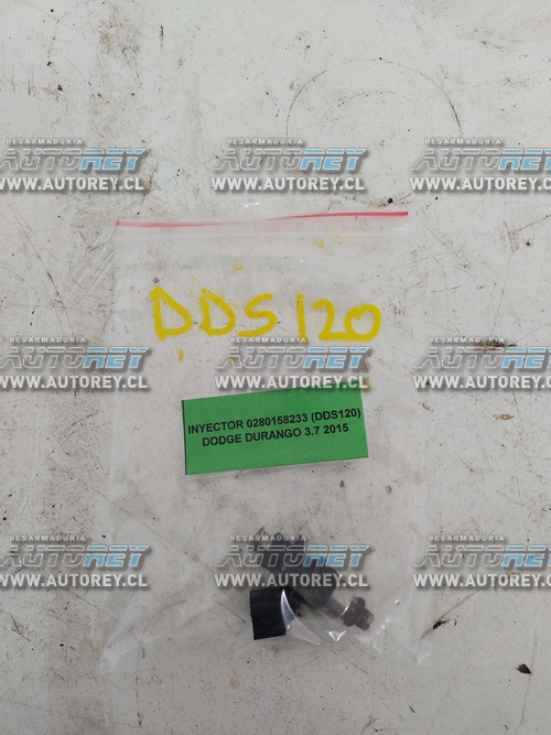 Inyector 0280158233 (DDS120) Dodge Durango 3.6 2015 $30.000 + IVA