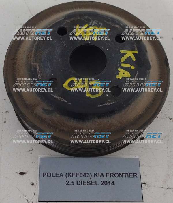 Polea (KFF043) Kia Frontier 2.5 Diesel 2014 $20.000 + IVA