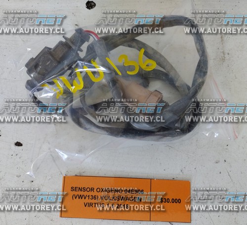 Sensor Oxigeno 04E906 (VWV136) Volkswagen Virtus 1.6 2018 $30.000 + IVA