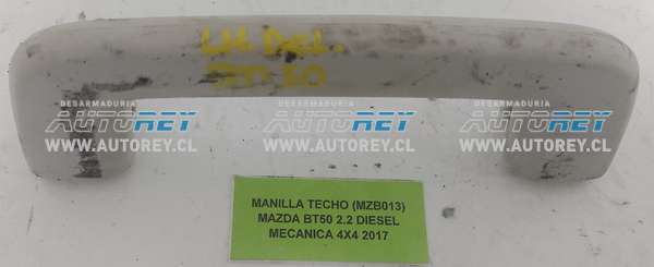 Manilla Techo (MZB013) Mazda BT50 2.2 Diesel Mecánica 4×4 2017 $15.000 + IVA
