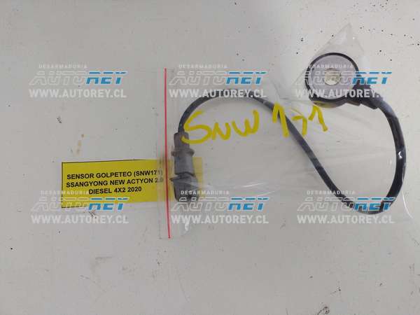 Sensor Golpeteo (SNW161) SSangyong New Actyon 2.0 Diesel 4×2 2020 $15.000 + IVA