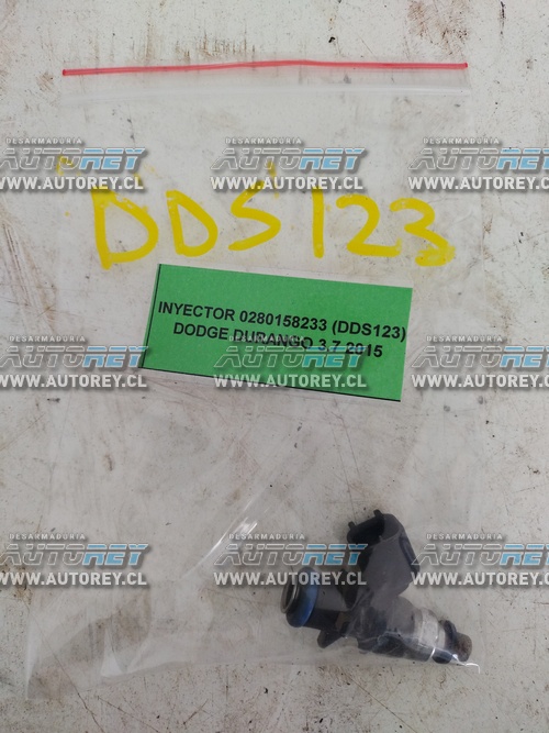 Inyector 0280158233 (DDS123) Dodge Durango 3.6 2015 $30.000 + IVA