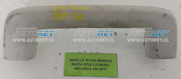Manilla Techo (MZB014) Mazda BT50 2.2 Diesel Mecánica 4×4 2017 $15.000 + IVA