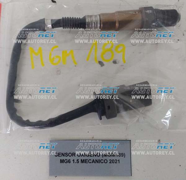 Sensor Oxigeno (MGM189) MG6 1.5 Mecánico 2021 $50.000 + IVA