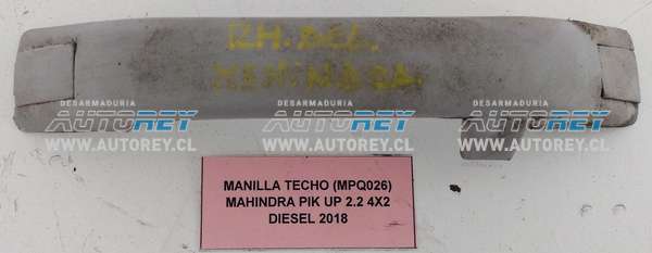 Manilla Techo (MPQ026) Mahindra Pik Up 2.2 4×2 Diesel 2018 $5.000 + IVA