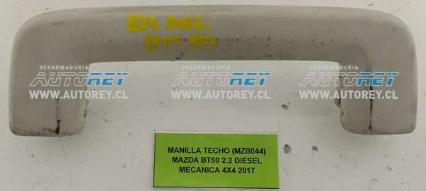 Manilla Techo (MZB044) Mazda BT50 2.2 Diesel Mecánica 4×4 2017 $15.000 + IVA