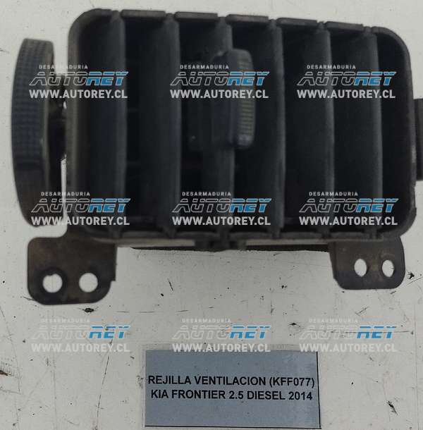 Rejilla Ventilación (KFF077) Kia Frontier 2.5 Diesel 2014 $10.000 + IVA