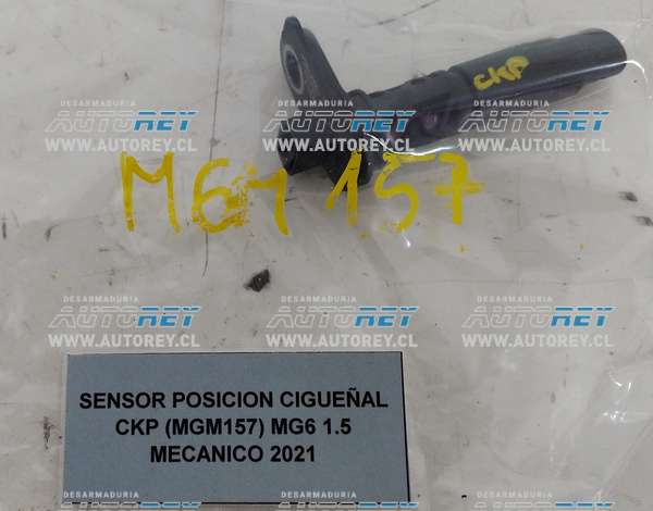Sensor Posición Cigüeñal CKP (MGM157) MG6 1.5 Mecánico 2021 $30.000 + IVA