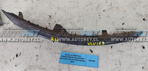 Rejilla Derecha Parachoque Delantero (VLV157) Volvo XC90 Diesel 2010 $20.000 + IVA