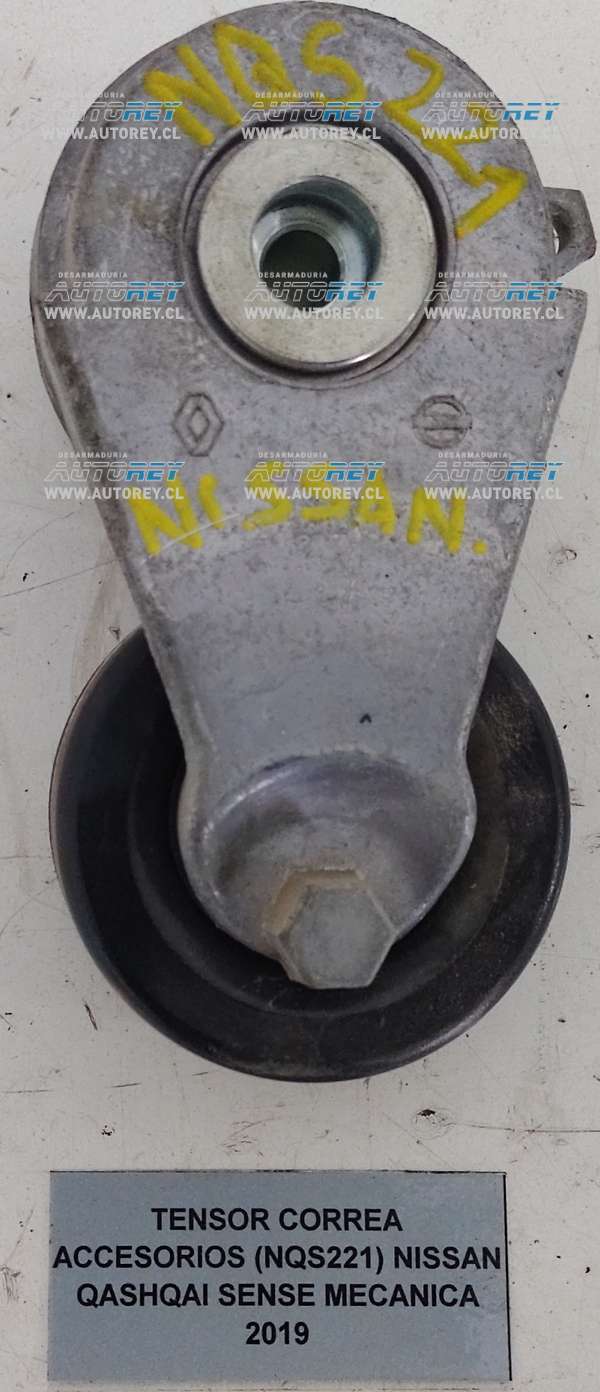 Tensor Correa Accesorios (NQS221) Nissan Qashqai Sense Mecánica 2019 $20.000 + IVA