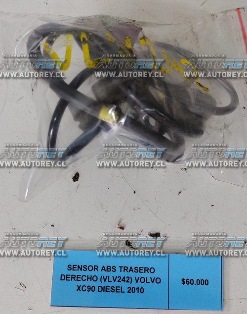 Sensor ABS Trasero Derecho (VLV242) Volvo XC90 Diesel 2010 $50.000 + IVA